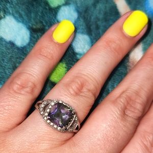 Mystic Topaz Sterling Silver Ring